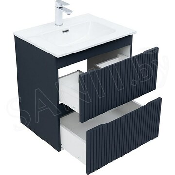 Тумба под умывальник Aquanet Джейн 60 / 70 / 80 / 90 / 100 Flat маренго