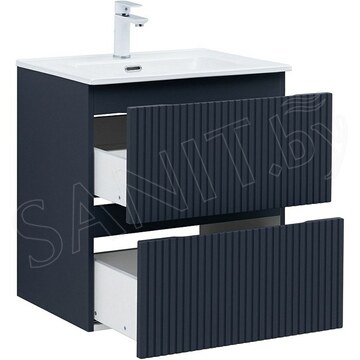 Тумба под умывальник Aquanet Джейн 60 / 70 / 80 / 90 / 100 Flat маренго