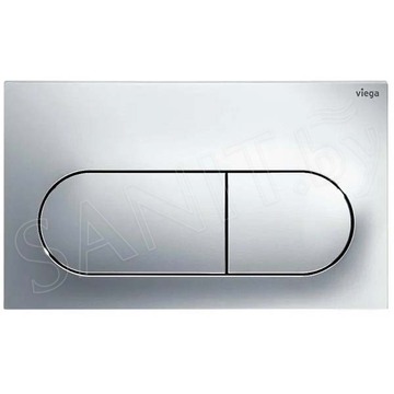 Комплект инсталляции Viega Prevista Dry WC 771973 с кнопкой Visign for Life 6 и унитазом Laufen Pro Rimless 820966 Slim Soft Close