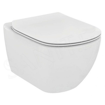 Комплект инсталляции Berges Atom 410 c кнопкой и унитазом Ideal Standard Tesi Aquablade T007901+T352701