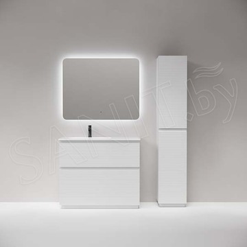 Тумба под умывальник Sancos Folk Floor Bianco левая
