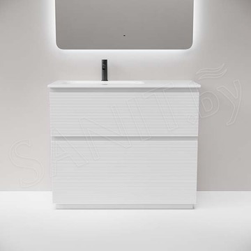 Тумба под умывальник Sancos Folk Floor Bianco левая