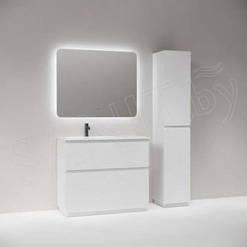 Тумба под умывальник Sancos Folk Floor Bianco левая