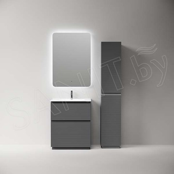 Тумба под умывальник Sancos Folk Floor Grey soft