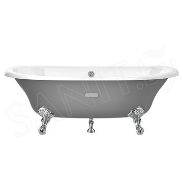 Чугунная ванна Roca Newcast Grey A233650000