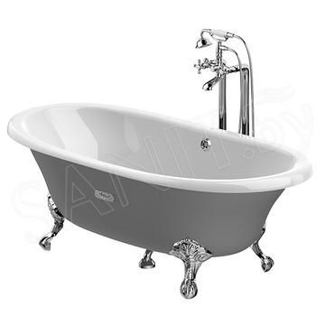 Чугунная ванна Roca Newcast Grey A233650000