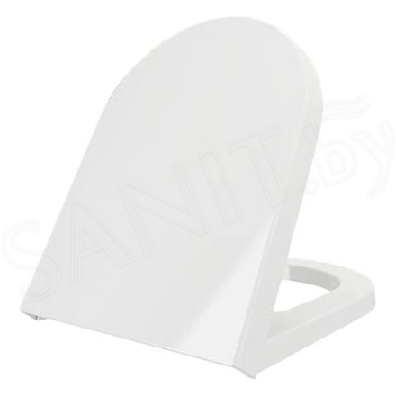 Крышка-сиденье Bocchi V-Tondo толстое быстросъемное Soft Close A0374-001 для унитаза V-Tondo