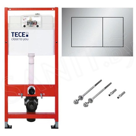 Система инсталляции для унитаза TECEbase kit 9400401 с кнопкой Tecenow 9240402