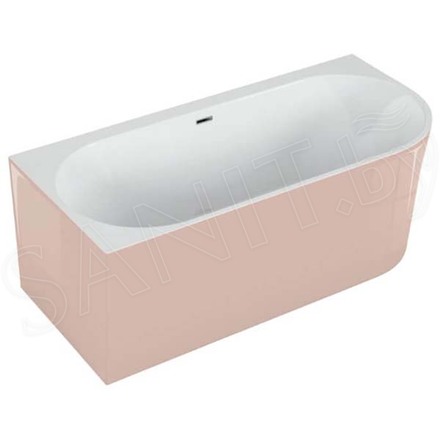 Акриловая ванна Polimat Sola розовая