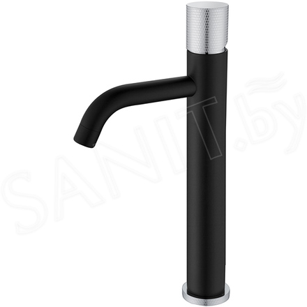 Смеситель для умывальника Boheme Stick 122-BCR.2 Black Touch Chrome