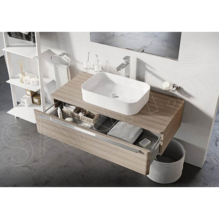 Ceramic washbasin UNI 400 B SLIM - RAVAK COM