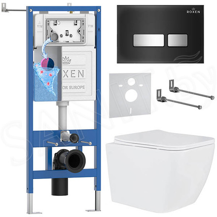 Комплект инсталляции 6 в 1 Roxen StounFix Dual Fresh 646038 с аромадозатором
