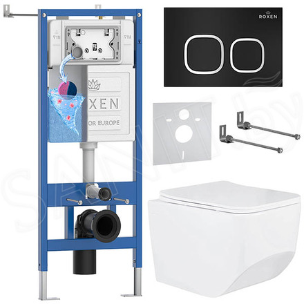 Комплект инсталляции 6 в 1 Roxen StounFix Dual Fresh 545698 с аромадозатором