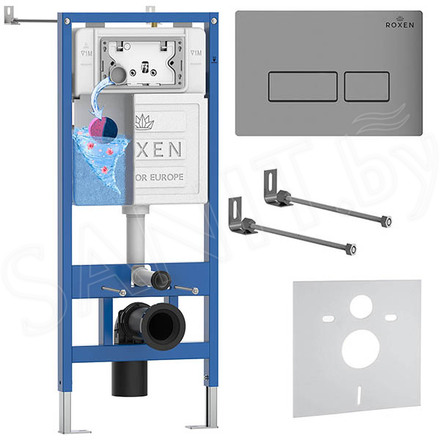 Комплект инсталляции 4 в 1 Roxen StounFix Dual Fresh 856831 с аромадозатором