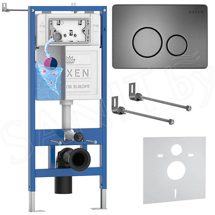 Комплект инсталляции 4 в 1 Roxen StounFix Dual Fresh 868304 с аромадозатором
