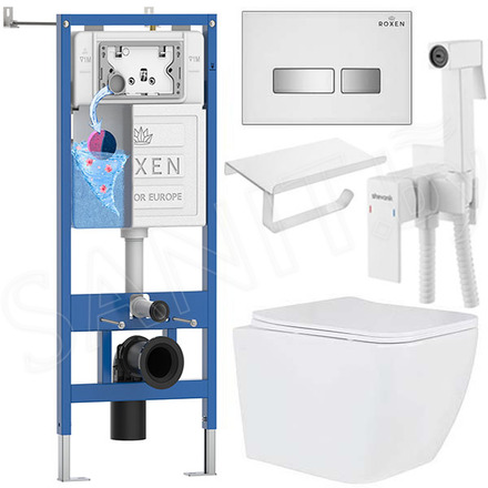 Комплект инсталляции 8 в 1 Roxen StounFix Dual Fresh 634687-4