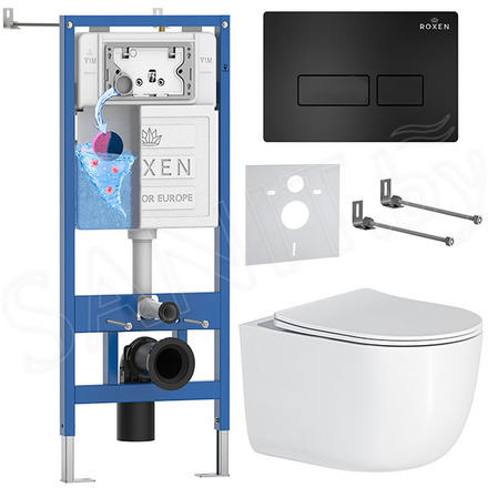 Комплект инсталляции 6 в 1 Roxen StounFix Dual Fresh 964498 с аромадозатором