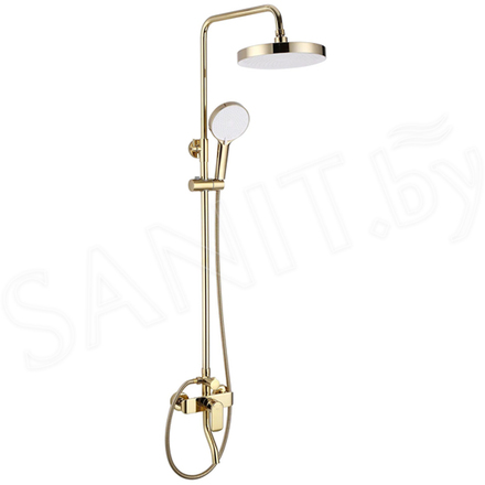 Душевая стойка Rea Bloom Gold REA-P9528 / Gold White REA-P9529