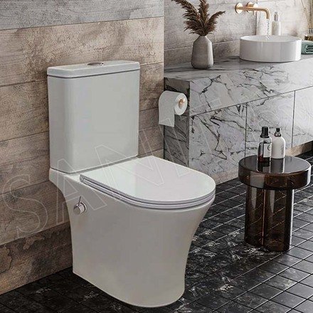 НапольныйунитазRoxenUrbanBidet600190-01XRimlessSoftCloseсфункциейбиде