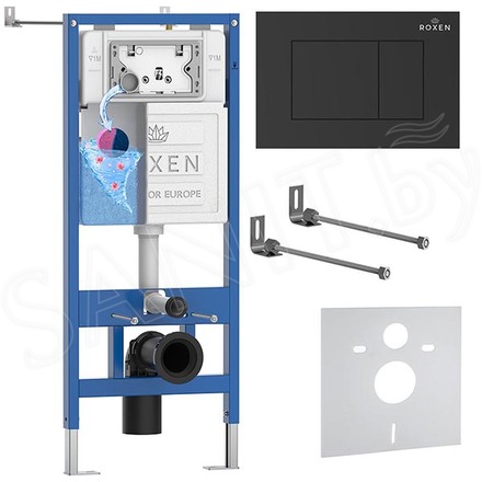 Комплект инсталляции 4 в 1 Roxen StounFix Dual Fresh 969032 с аромадозатором