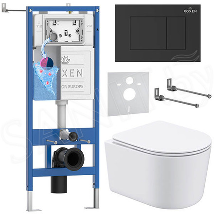 Комплект инсталляции 6 в 1 Roxen StounFix Dual Fresh 969053 с аромадозатором