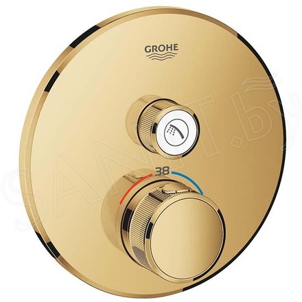 Смеситель встраиваемый Grohe Grohtherm SmartControl	29118GL0 / 29118GN0 термостатический