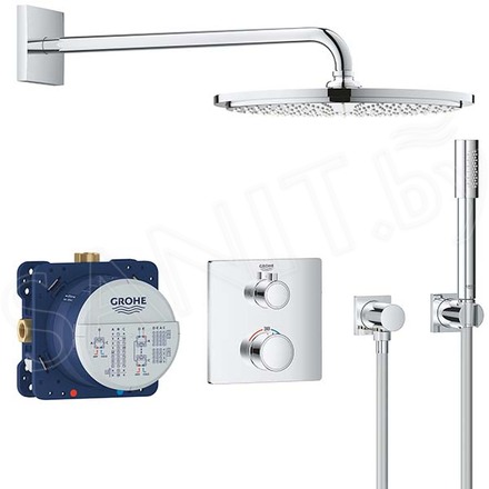 Душевая система скрытого монтажа Grohe Grohtherm 34730000