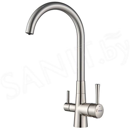 Смеситель для кухонной мойки Shevanik S428L с подключением к фильтру воды