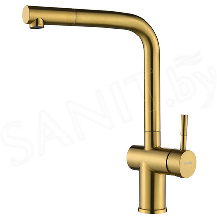 Смеситель для кухонной мойки Zorg Titan Premium PVD Gold