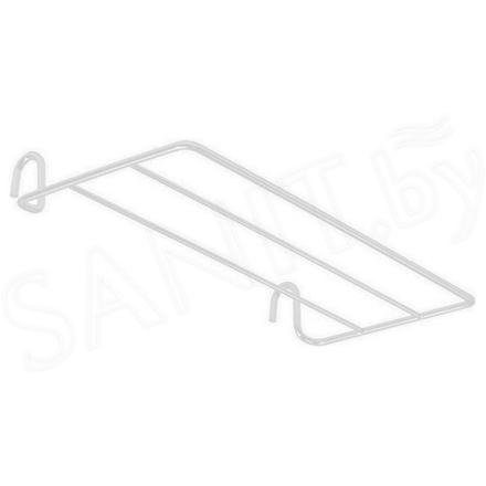 Полка для полотенцесушителя Fincopper белая съемная
