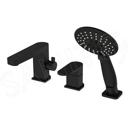 Смеситель на борт ванны Vieir V283532C на 3 отверстия