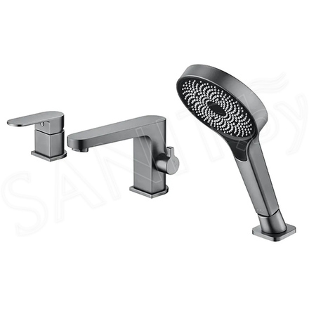 Смеситель на борт ванны Vieir V283532G на 3 отверстия