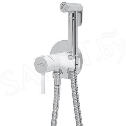 Смеситель встраиваемый Hansberge H3099W с гигиеническим душем