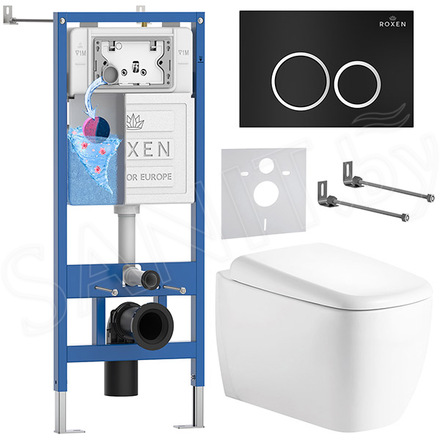 Комплект инсталляции 6 в 1 Roxen StounFix Dual Fresh 968508 с аромадозатором