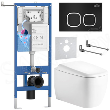 Комплект инсталляции 6 в 1 Roxen StounFix Dual Fresh 968515 с аромадозатором