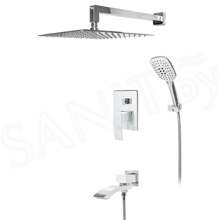 Душевая система Hansberge H6077W встраиваемая