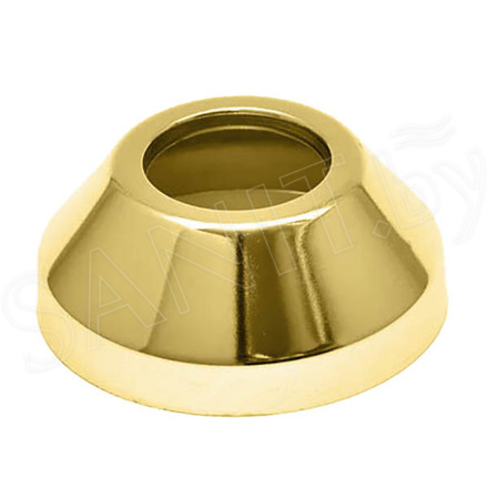 Чашка декоративная 1/2" золото