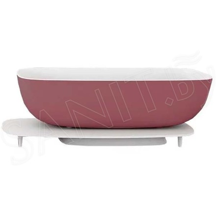 Ванна из искусственного камня Kolpa-san Milo FS Red