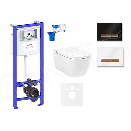 Комплект инсталляции 7 в 1 Lavinia Boho Relfix Smart V-Clean 87561136 / 87561137