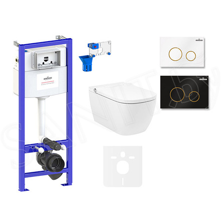 Комплект инсталляции 7 в 1 Lavinia Boho Relfix Smart V-Clean 87561140 / 87561141