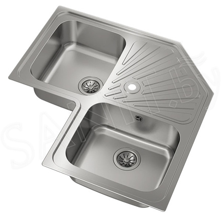 Кухонная мойка Teka ANGULAR 2B POLISHED 10118005