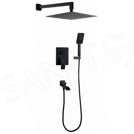 Душевая система скрытого монтажа Filarete Waterfall FL1010BL