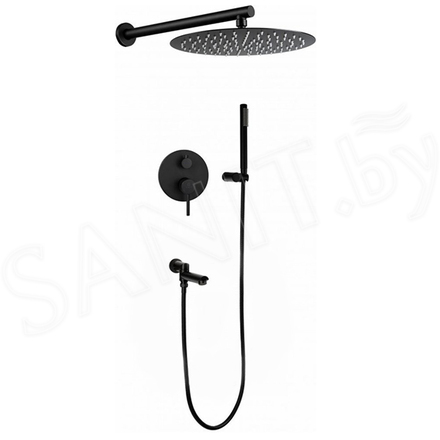Душевая система скрытого монтажа Filarete Roun FL1020BL