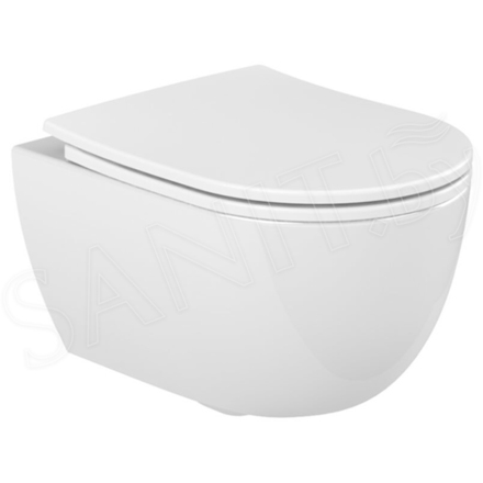 Подвесной унитаз CeraStyle Bella Vortex Торнадо HC00507PN00