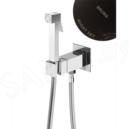 Смеситель встраиваемый Bruma Bidet 1451109NS Night Sky с гигиеническим душем