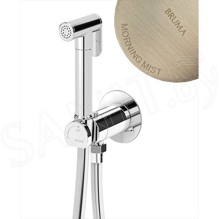 Смеситель встраиваемый Bruma Bidet 1451103MM Morning Mist с гигиеническим душем