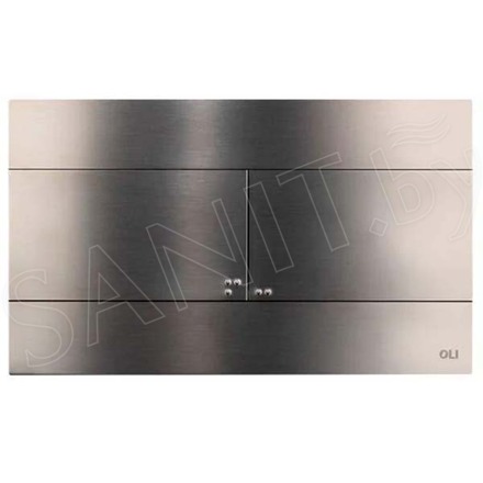 Кнопка для инсталляции OLI Slim Inox Gun Metal 889313