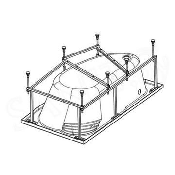 Монтажный комплект Santek Эдера 170х110