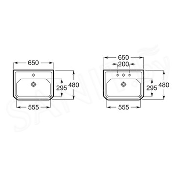 Умывальник Roca Carmen 3270A1000