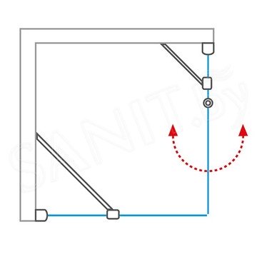 Душевой уголок Roth (Roltechnik) Lega Lift Line LZDO1 + LZB